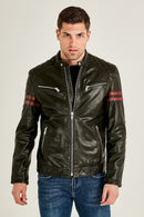 Generation Men's Leather Jacket | Derimod