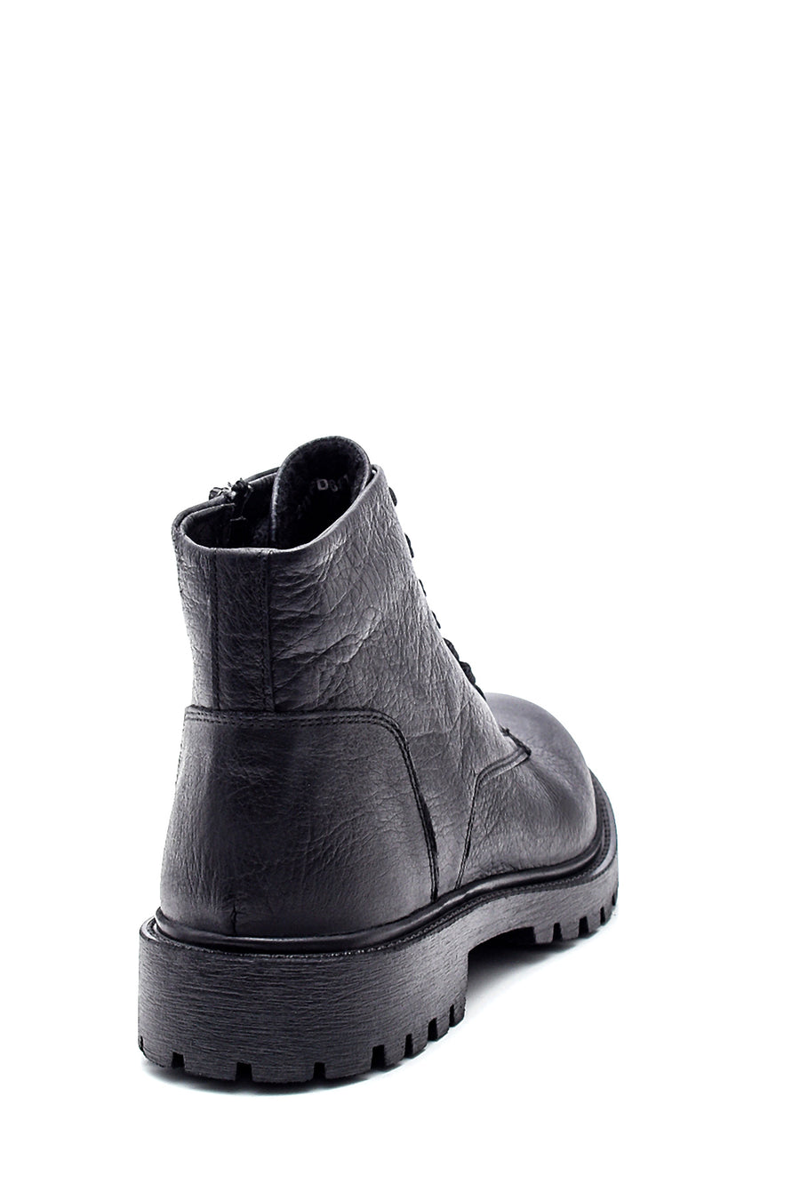 Men's Leather Zippered Boots