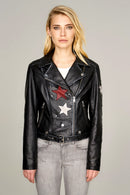 Venus Women's Leather Jacket | Derimod