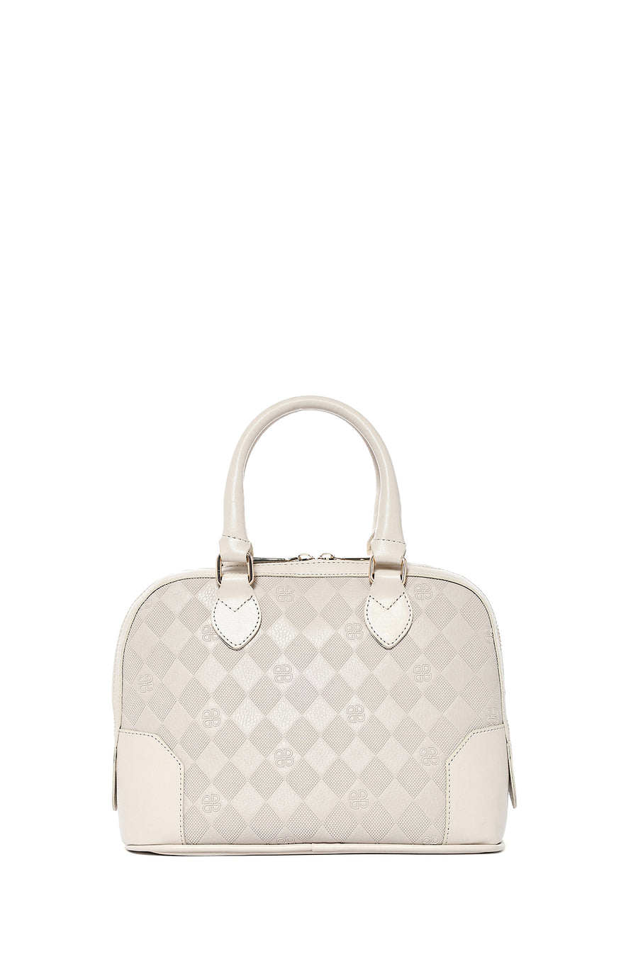 Women's Cream Long Strap Printed Crossbody Bag