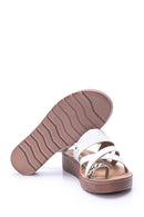 Women's Crocodile Detailed Sandals | Derimod