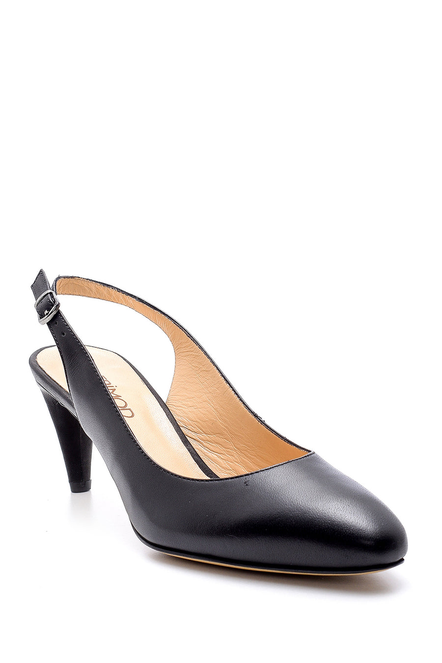 Women's Leather Heeled Shoes