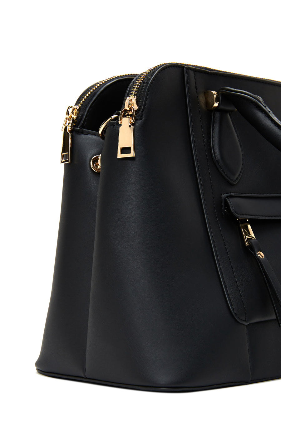 Women's Black Classic Shoulder Bag