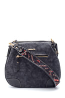 Women's Nubuck Strap Detailed Crossbody Bag | Derimod