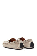 Erkek Vizon Süet Deri Casual Loafer | Derimod