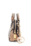Women's Mini Snake Printed Shoulder Bag | Derimod