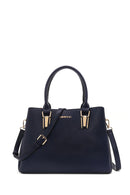 Woman Navy Blue Long-Strap Shoulder Bag | Derimod