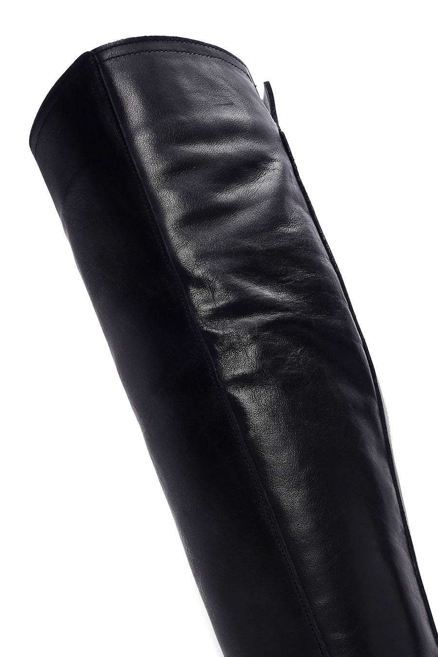 Women's Black Leather Casual Leather Boots