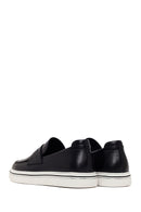 Erkek Siyah Deri Loafer | Derimod