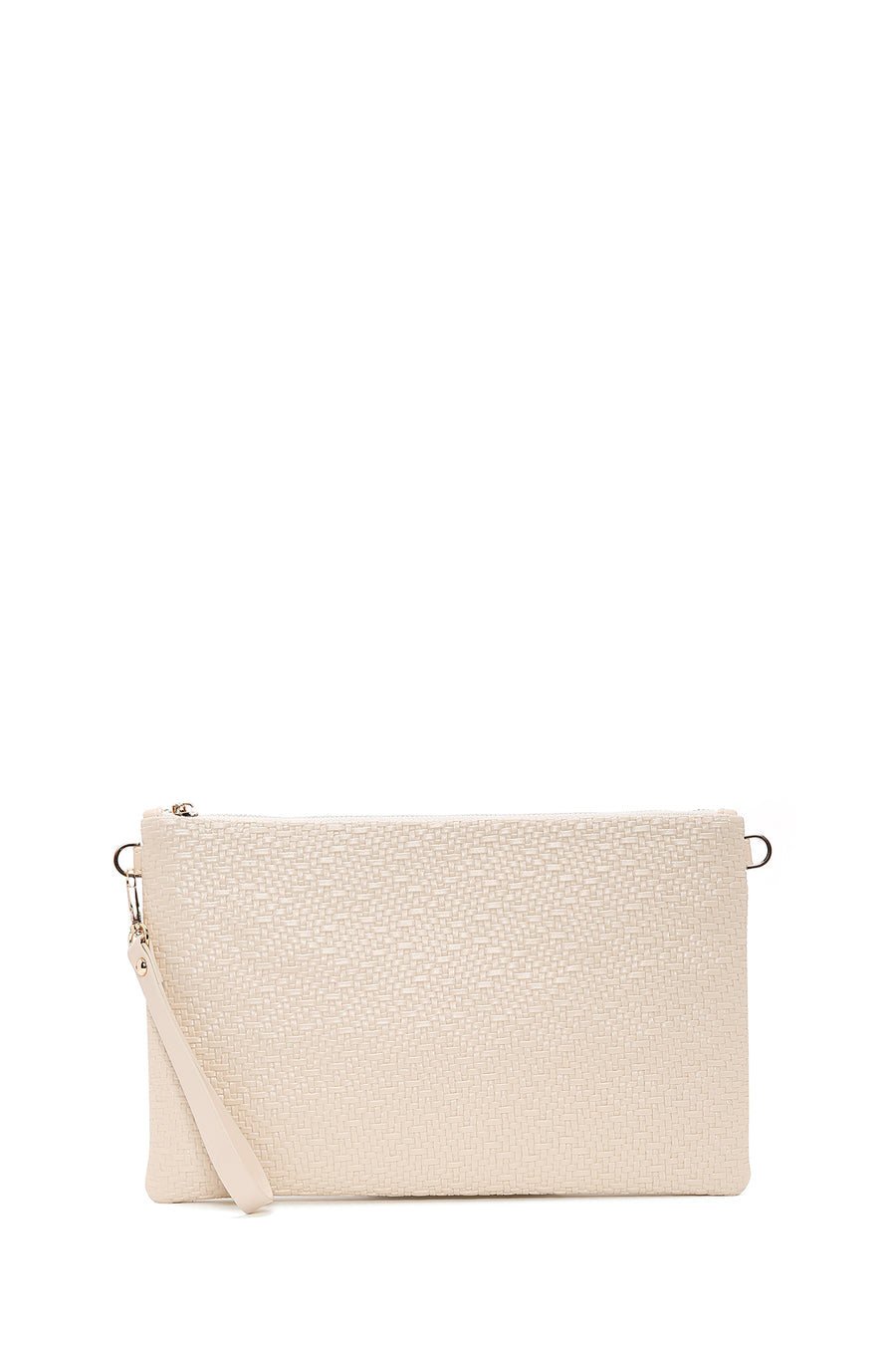 Women's Beige Long Chain Strap Clutch Bag 24SBD220029 | Derimod