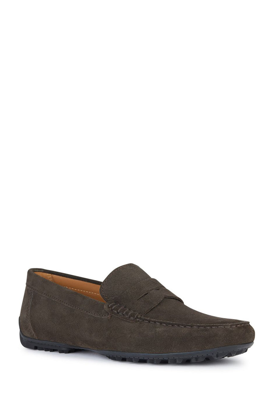 Geox Erkek Kahverengi Kosmopolis + Grip Süet Deri Casual Loafer