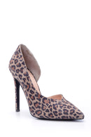 WOMEN'S LEOPARD PATTERNED STILETTO | Derimod