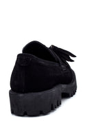 Women's Leather Suede Loafer | Derimod