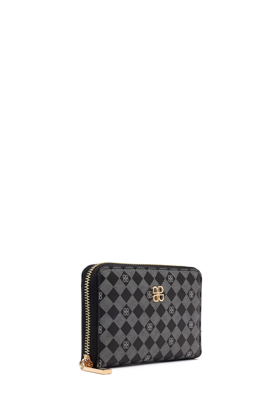 Woman Black Printed Wallet