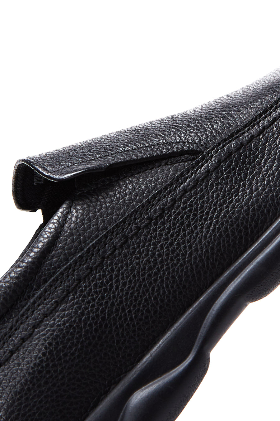 Erkek Siyah Deri Casual Loafer