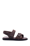 Men's Nubuck Leather Sandals | Derimod