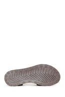 Women's Mink Suede Leather Flat Sandals | Derimod