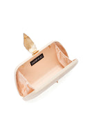 Women's Cream Long Chain Strap Clutch Bag | Derimod