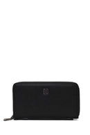 Male Black Leather Wallet | Derimod