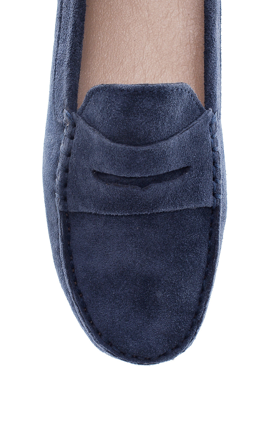 Kadın Deri Süet Loafer