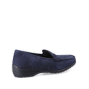Suede Women's Leather Loafer | Derimod