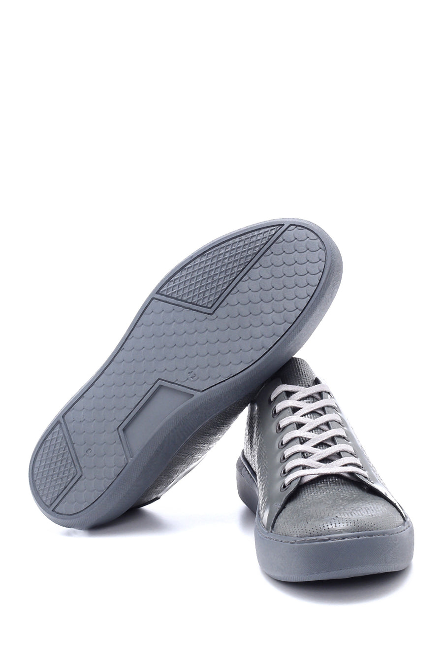 Men's Leather Printed Sneaker