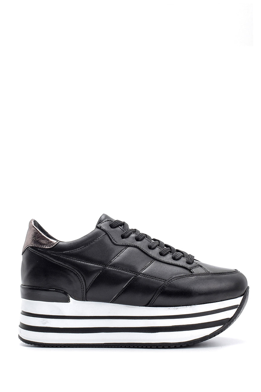 Kadın Yüksek Tabanlı Sneaker 19WFD121418 | Derimod