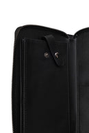 Male Black Leather Wallet | Derimod