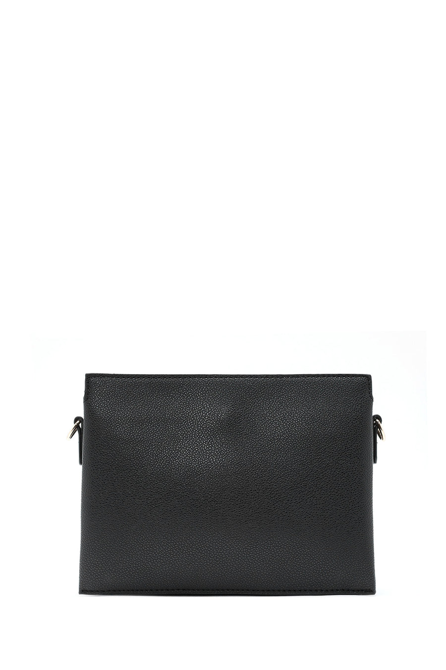 Women's Black Long Strap Crossbody Bag