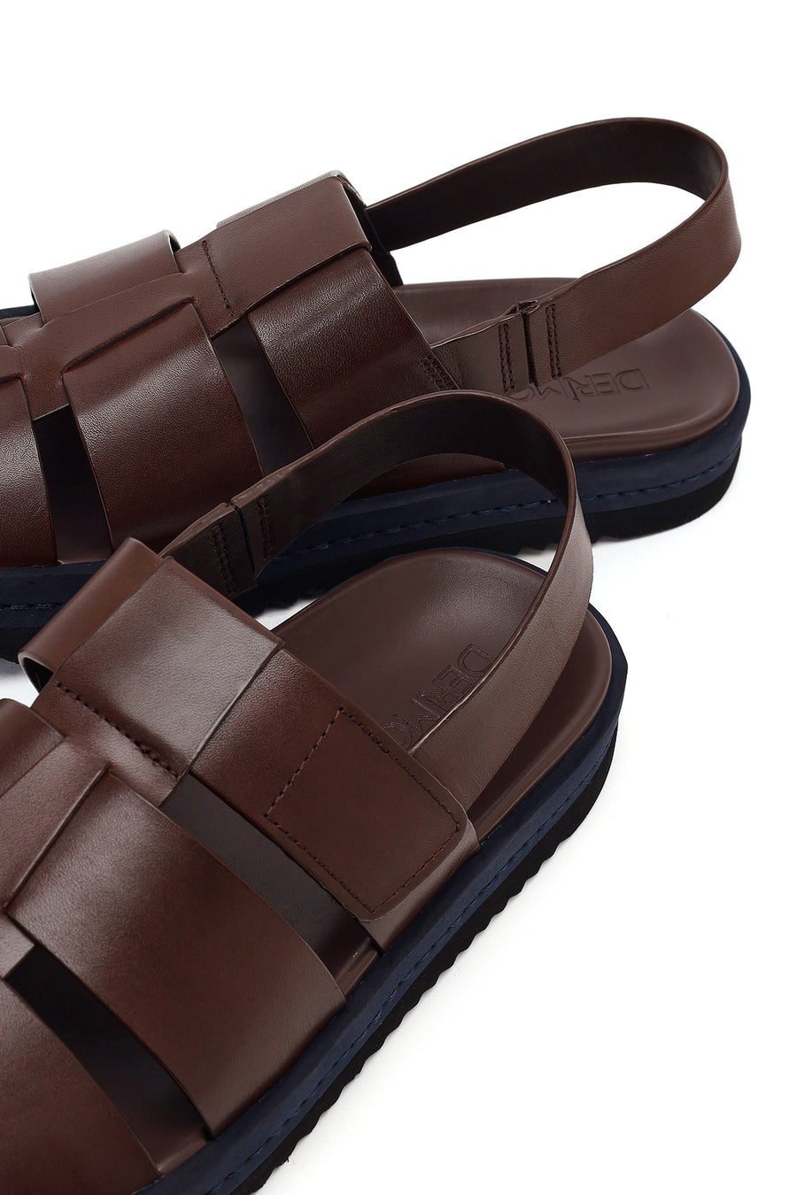Men's Brown Leather Sandals