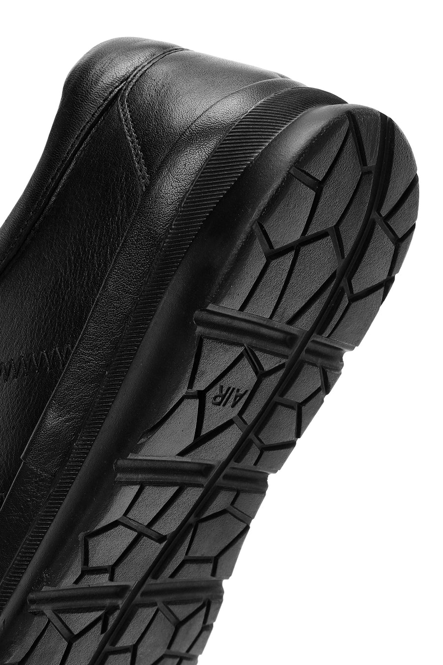 Men's Black Lace Up Leather Casual Shoes
