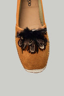 Women's Wicker Detailed Espadrille Shoes | Derimod