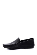Erkek Siyah Deri Casual Loafer | Derimod