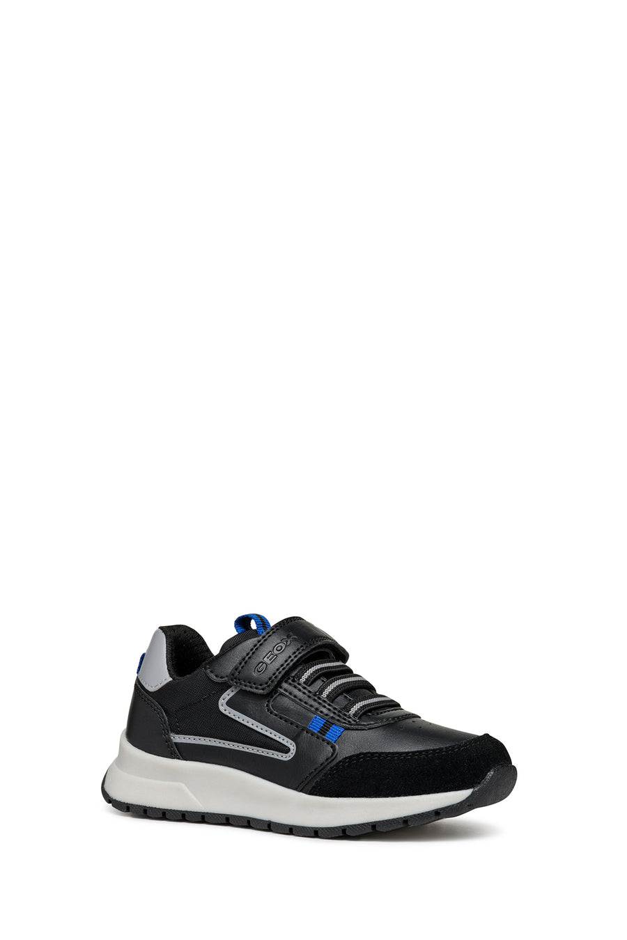 Geox Boy Black Spherica Lace-Up Sneaker