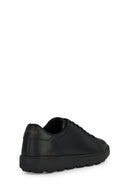 Geox Women's Black Spherica Ecub-1 Lace-up Leather Sneaker | Derimod