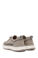 Men's Beige Lace-Up Fabric Sneakers | Derimod