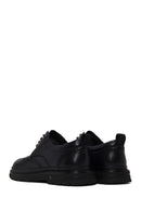 Derimod Fly Male Navy Lace-up Leather Casual Shoes | Derimod