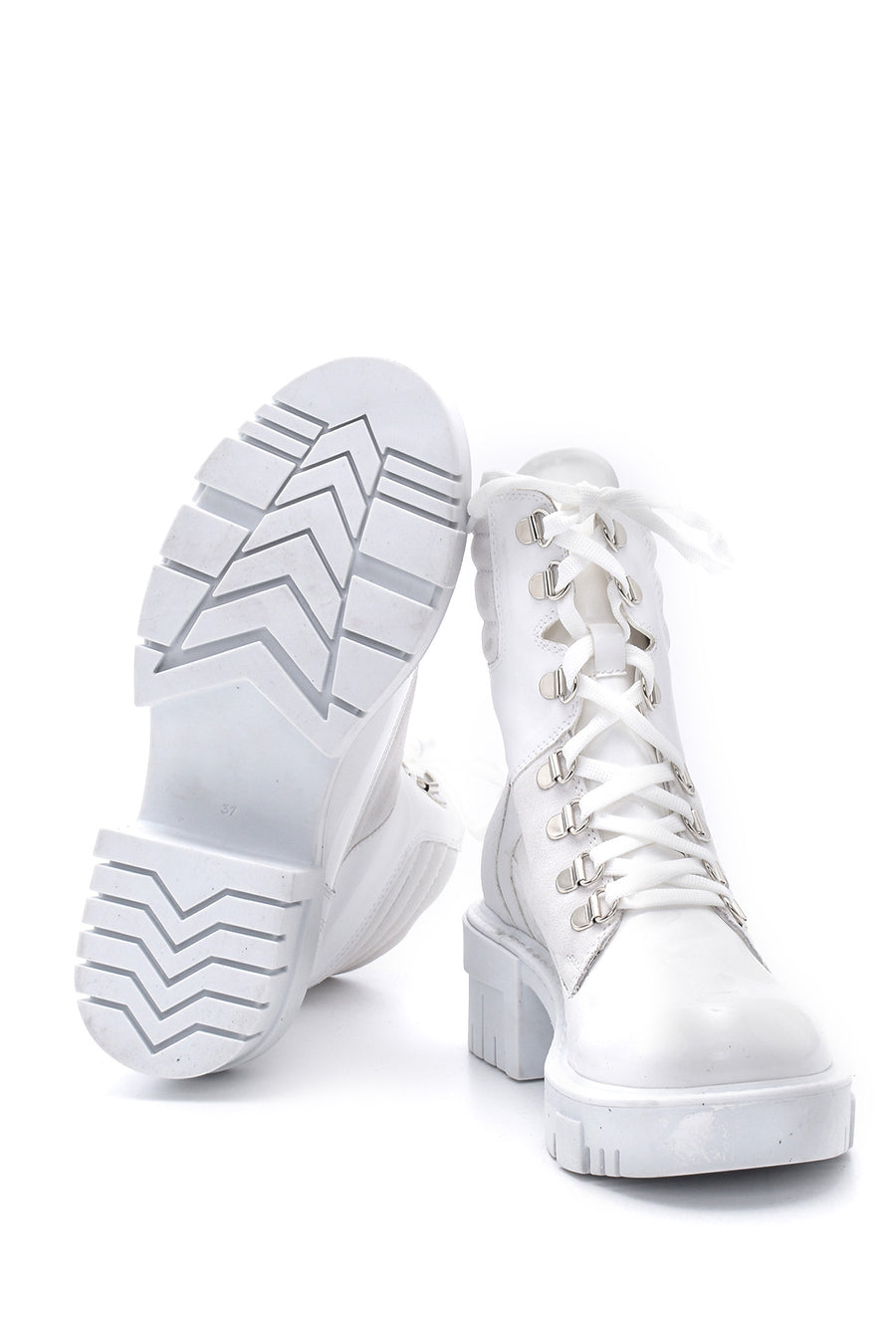 Women's Patent Leather Boots