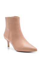Women's Heeled Leather Boots | Derimod
