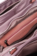 Woman Pink Long Strap Accessory Fabric Shoulder Bag | Derimod