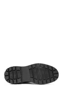 Men's Black Lace-Up Leather Casual Boots | Derimod