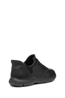 Geox Men Black U Nebula 2.0 Plus Lace-Up Leather Casual Shoes | Derimod