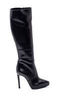 Women's Leather Heeled Boots | Derimod