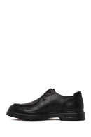 Derimod Fly Male Black Lace-Up Leather Casual Shoes | Derimod