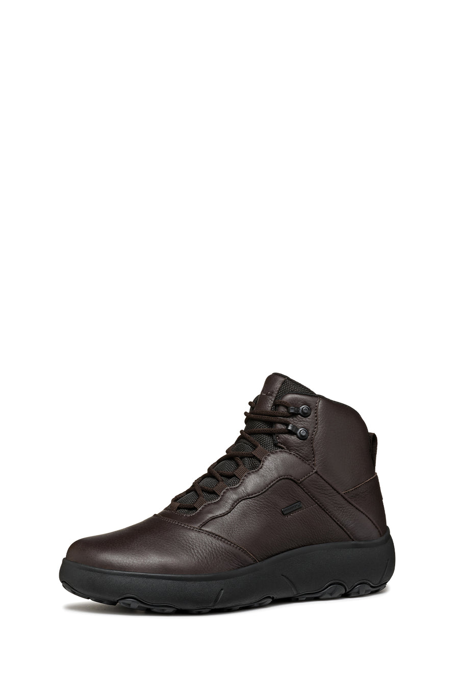 Geox Men Brown U Granito + Grip B Abx D - Sue Lace Leather Outdoor Boot