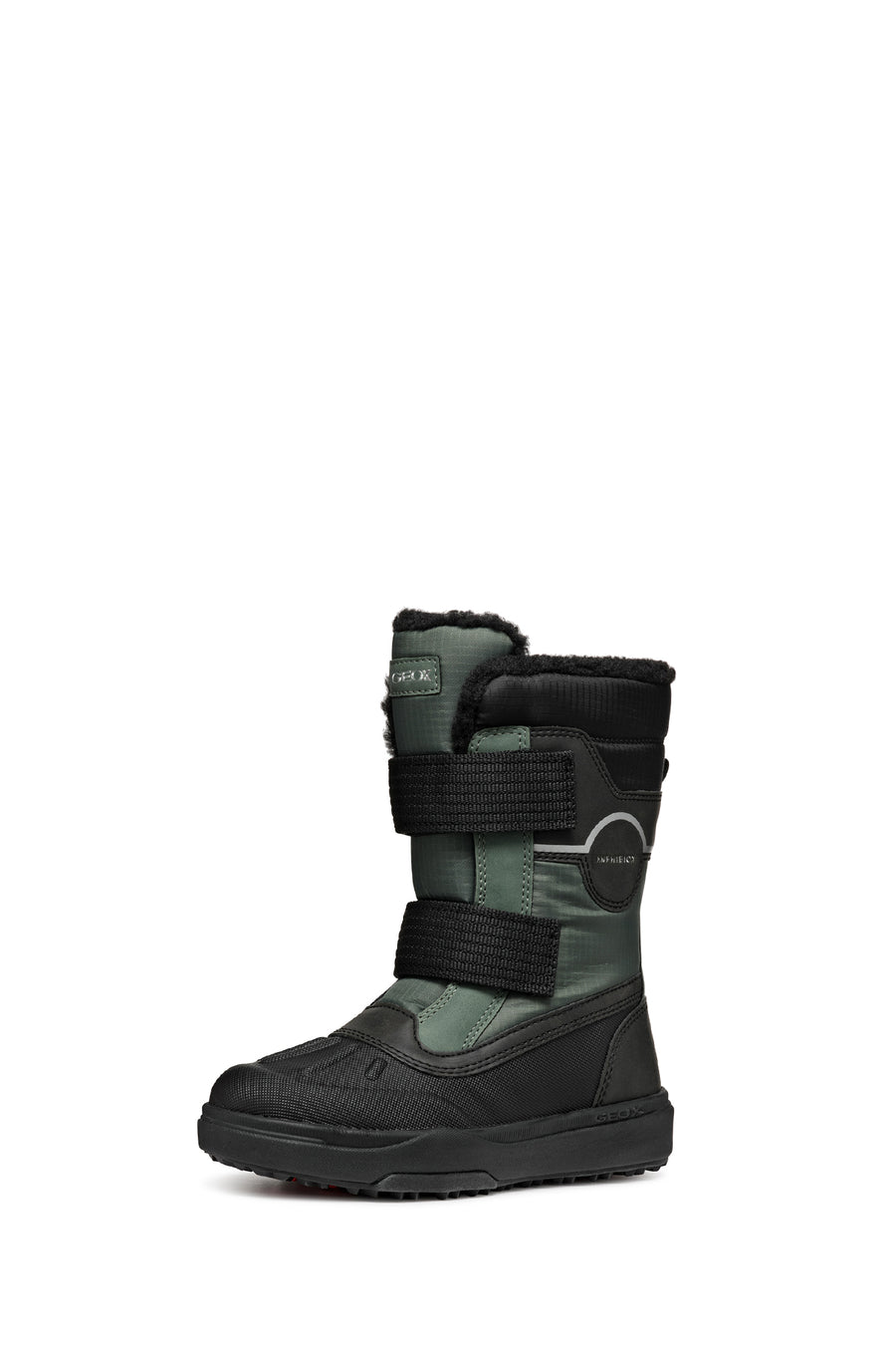 Geox Boy Green Bunshee Waterproof Snow Boots