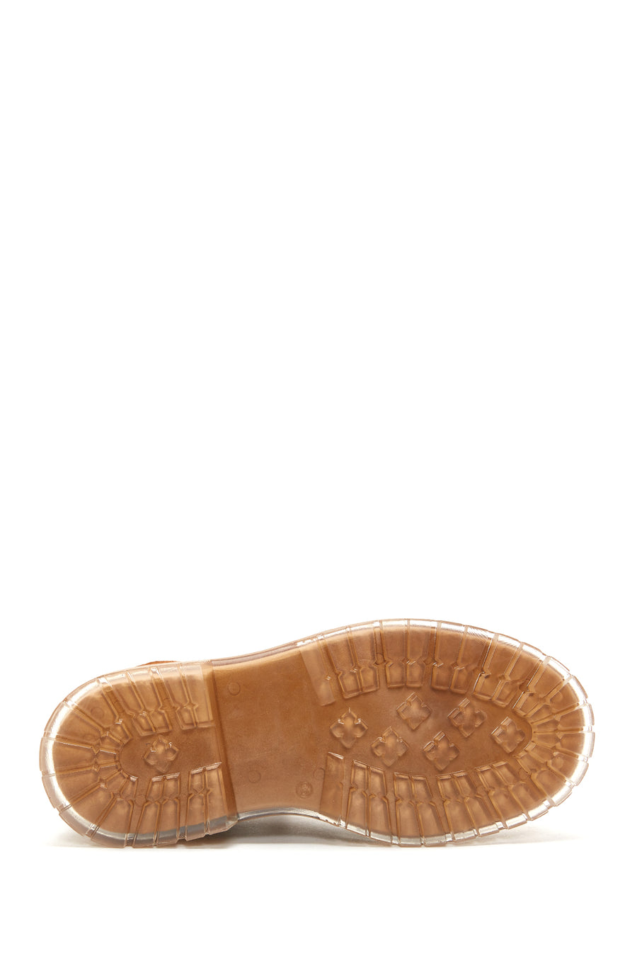 Women's Tan Leather Suede Boots Flat Boots