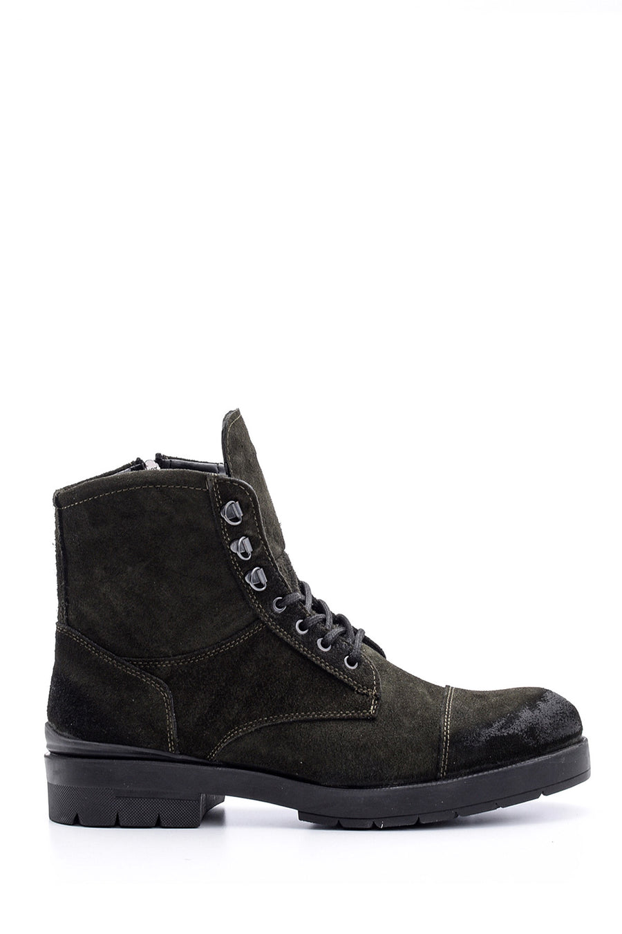 Men's Suede Leather Boots 19WFD347010 | Derimod