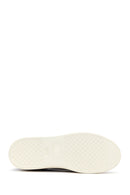 Erkek Siyah Deri Sneaker | Derimod