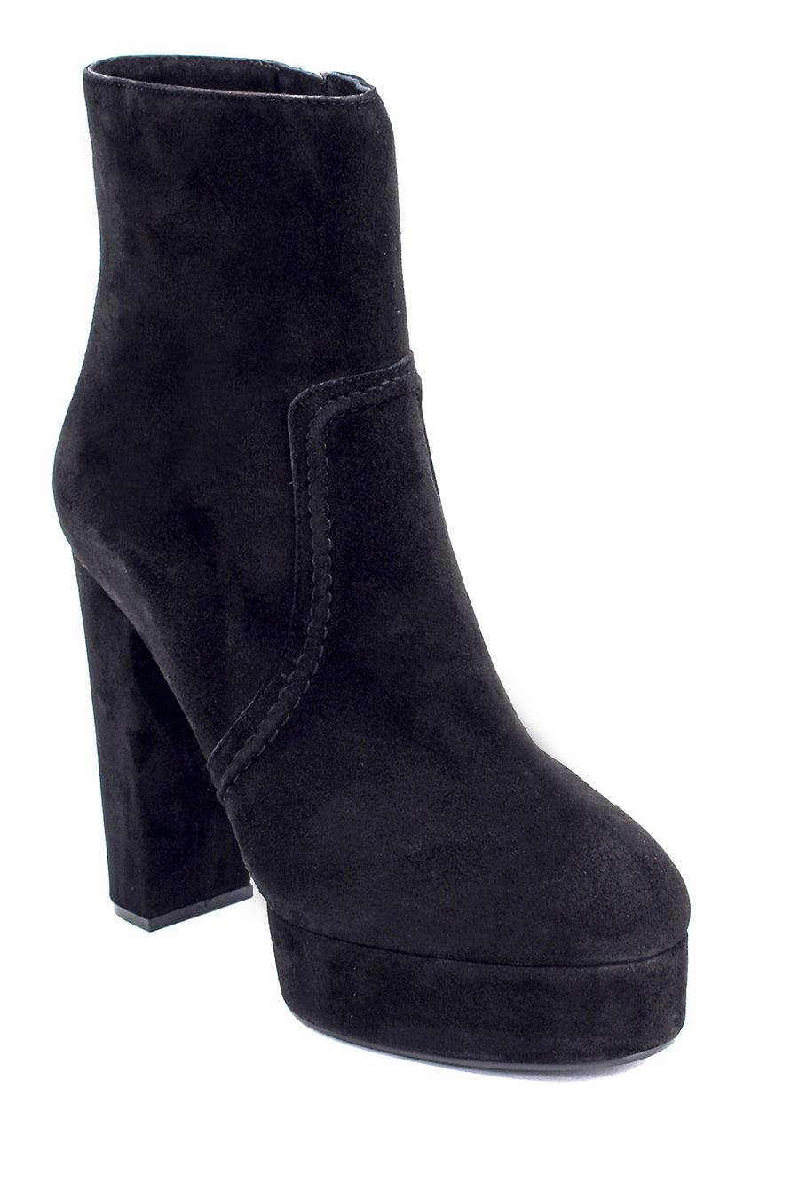 Women's Suede Heeled Boots